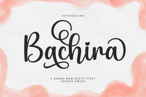 Bachira: A Refined Script Font for Digital Brand Moments