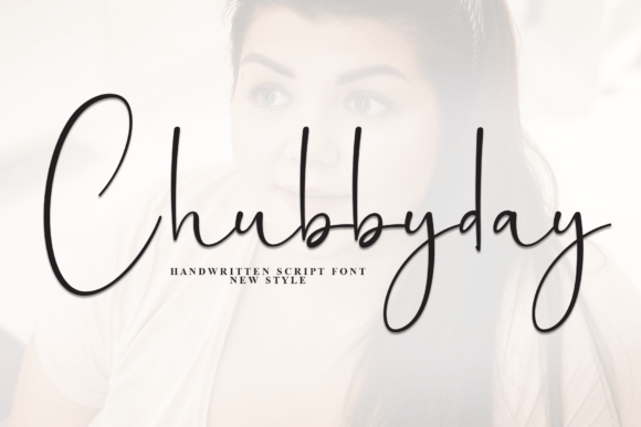 Chubbyday: A Handwritten Script Font That Feels Like a Thoughtful Pause