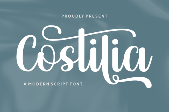 Costilia: A Modern Script Font for Thoughtful Editorial Design