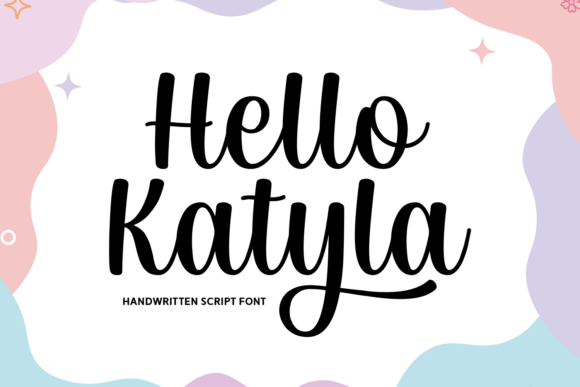 Hello Katyla: A Playful Script Font for Editorial Charm