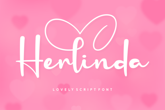 Herlinda Script Font for Handmade & Wedding Designs