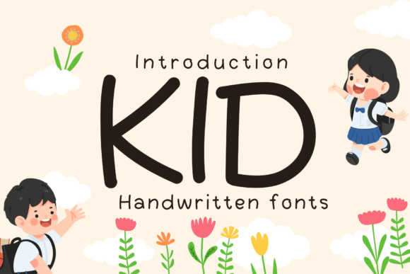 Kids Handwritten: A Friendly, Professional Handwritten Font for Small Brands