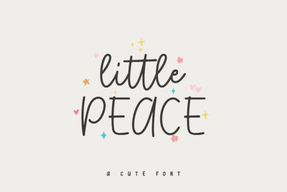 Little Peace: A Handwritten Script Font That Feels Like Home