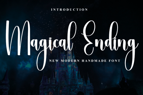 Magical Ending: A Modern Script Font for Thoughtful Design