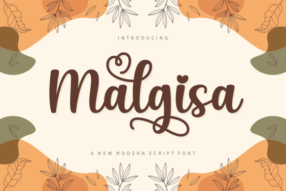 Malgisa: A Warm, Playful Script Font for Editorial Charm