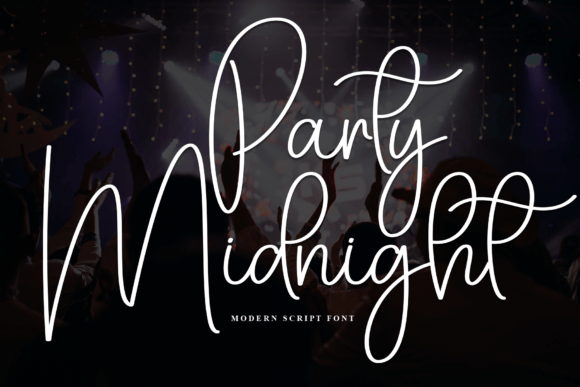 Party Midnight: A Handwritten Script Font That Elevates Digital Branding