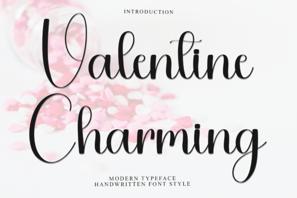 Valentine Charming: A Friendly, Warm Font for Small Business Branding